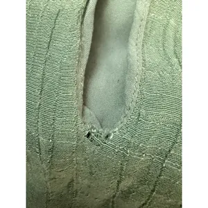 Umgee Embroidered Boho Mini Dress Sage Green Bell Sleeve Babydoll S thumbnail 6
