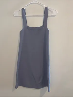 Women’s Zara Blue/Grey Dress Size: XS thumbnail 2