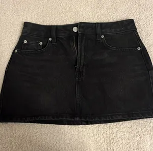 PacSun Jean Skirt Mini Black thumbnail 1