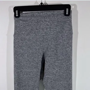 Quince Heather Charcoal Grey Ultra-Soft High-Rise Leggings Womens MED Sporty Gym thumbnail 3