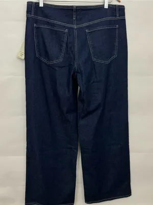 NWT No Boundaries Wide-Leg Baggy Dark Blue Women's Jeans Large 12-14 thumbnail 5
