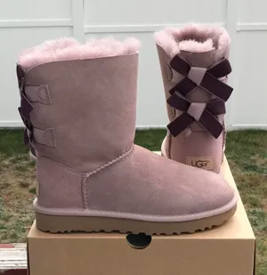 UGG Bailey Bow II Shimmer Boots thumbnail 4