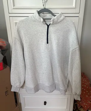 Light grey courter zip Gray Size M thumbnail 1