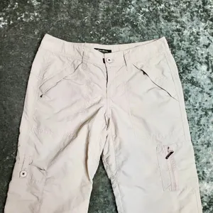 Eddie‎ Bauer Cargo Capri Wide Leg Nylon Pants thumbnail 2
