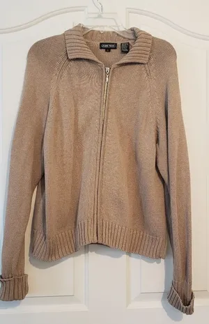 Jeanne Pierre Cardigan Size Large thumbnail 1