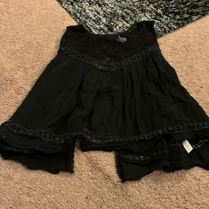 Free people one xs black tank top thumbnail 1