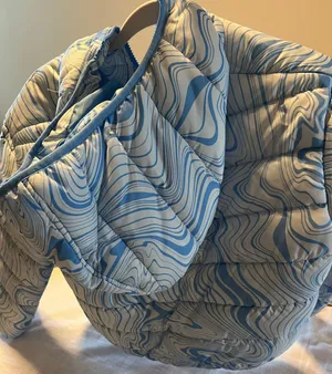 Blue Puffer Jacket thumbnail 4