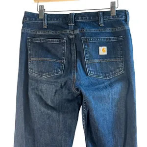 Carhartt Rugged‎ Flex Loose Fit Jeans Dark Wash Indigo Denim Size 2 Reg BD2731-W thumbnail 12