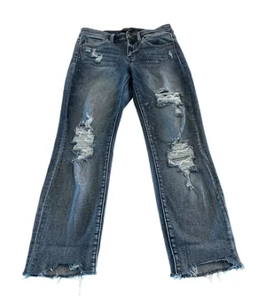 Judy Blue Boyfriend Fit Jeans Size‎ 3 /26 Distressed thumbnail 1