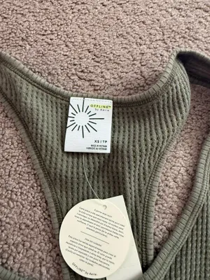 OFFLINE by Aerie Tank Top Cropped thumbnail 4