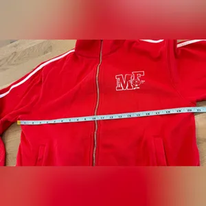 The Mayfair Group mental health Full Zip Tracksuit sweatshirt red size s/m thumbnail 9