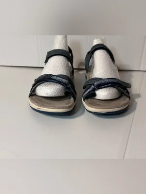 Earth Origins blue/gray sandals women size 8 M thumbnail 4