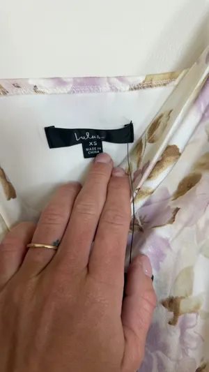 Lulus NWT Floral Midi Dress With Slit thumbnail 3