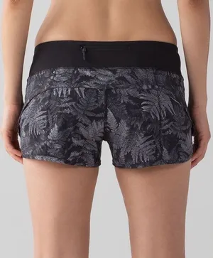 Lululemon Vintage Speed Short 2.5" - Kindred Spirit Black Multi/Black - 6 thumbnail 1