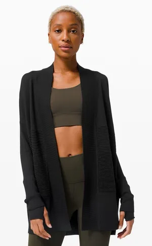 Lululemon Sit In Lotus Sweater Wrap thumbnail 1