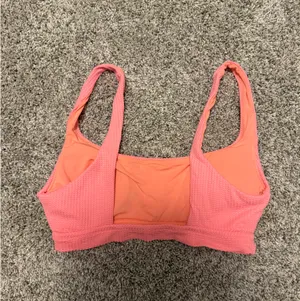 Aerie Waffle Banded Wide Strap Scoop Bikini Top thumbnail 2