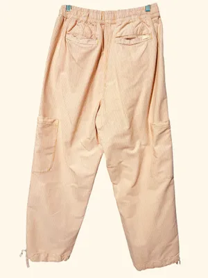 Urban Outfitters Women's Striped Elastic Waist Drawstring Cargo Jogger Pants thumbnail 5