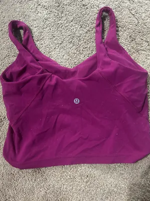 Magenta Lululemon Align Tank thumbnail 2
