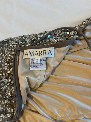 Sherri Hill Gold Prom Dress thumbnail 4