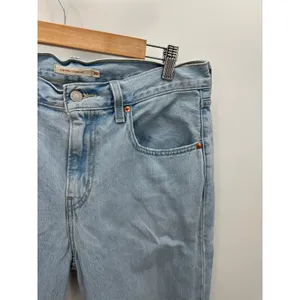 Levis Womens Low Pro Straight Light‎ Wash Denim Jeans Distressed Loose Size 30 thumbnail 4
