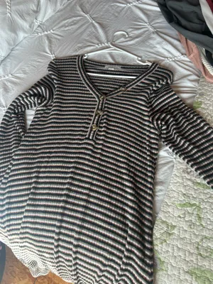 American Eagle striped dress thumbnail 4