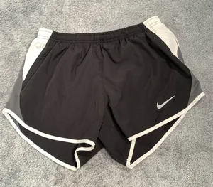 Nike Women's Athletic Shorts in Black and White thumbnail 1