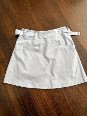 Lululemon Pale Blue Athletic Skort with Side Tabs thumbnail 2