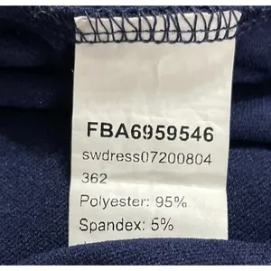 Navy Blue Dress Size L Size L thumbnail 5