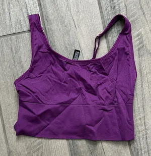 PINK Victoria's Secret Purple Sports Bra thumbnail 1