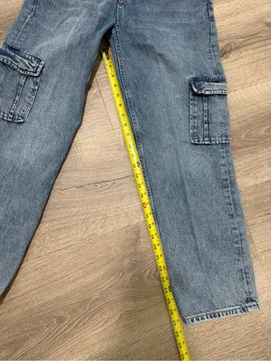 RAILS Cargo Jeans Women’s Size 27 Blue Straight Leg Utility Denim Pants thumbnail 6