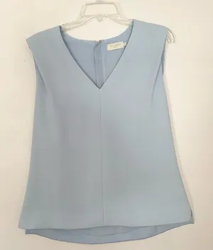Ted Baker Blue V Neck Formal Tank Top thumbnail 1