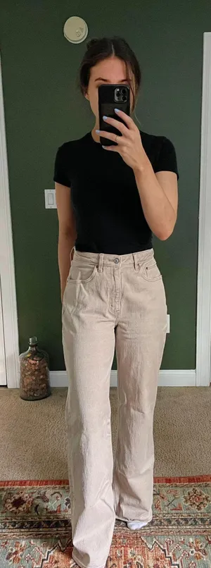Abercrombie The 90’s Relaxed Jean High Rise thumbnail 2