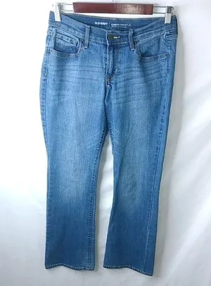 Old Navy 4S 29x29 Curvy Profile Mid-Rise Jeans thumbnail 1