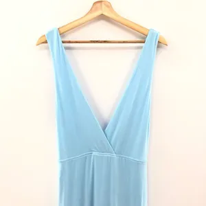 Superdown‎ Erika Deep V Jersey Maxi in Baby Blue M thumbnail 6