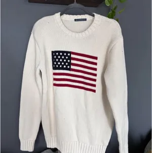 Brandy Melville USA flag sweater  thumbnail 2