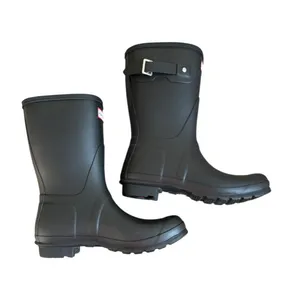 NEW Hunter Original Short Matte Rain Boot Waterproof US Size 10 thumbnail 5