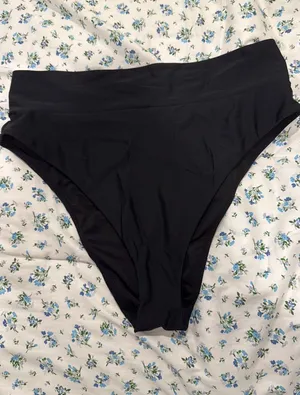 Aerie High-Waisted High-Cut Cheeky Bikini Bottom thumbnail 1