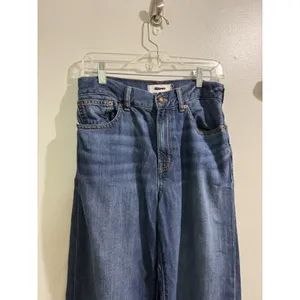 Madewell The Perfect Vintage Wide Leg Jeans Soft Drape Size 26 Moffat Wash thumbnail 6
