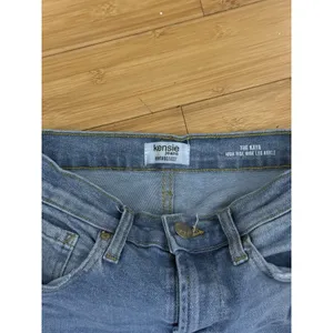 Kensie women’s high rise wide leg denim jeans – Size 0 thumbnail 3