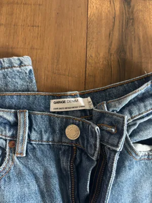 Garage Denim Jeans High-Rise Straight thumbnail 2