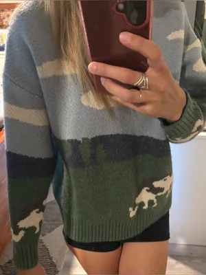 Authentic Aelfric Eden Cow Sweater. SEE MEASUREMENTS thumbnail 9