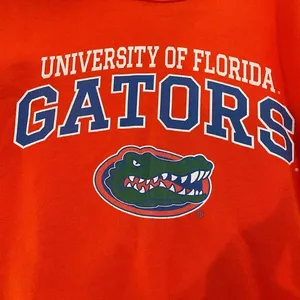 Champion bright orange Gators pullover thumbnail 2