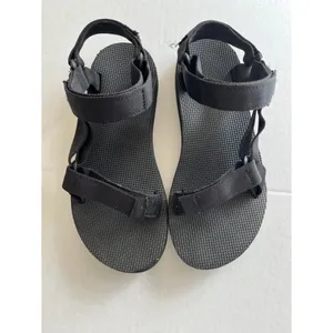 Teva Sz 6 Womens Black Sandals Quick-dry straps thumbnail 3