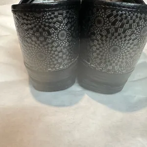 Dansko Black Mules Comfortable Clogs thumbnail 4