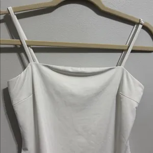 Princess Polly White Spaghetti Strap Body Suit Size 6/M thumbnail 2