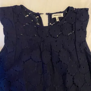 Lace Tank Top Blue Size XL thumbnail 3