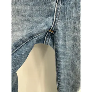 Madewell Jeans Women's 26 Blue Light Wash Denim Distressed 9"‎ High Rise Skinny thumbnail 5