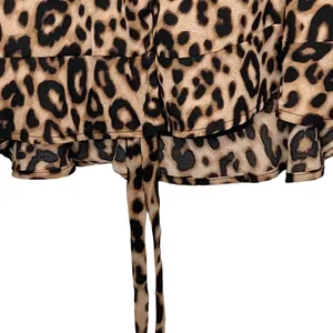 Francesca's Mi Ami Womens Slip Dress Size XXS Brown Leopard Cheetah‎ Print New thumbnail 5