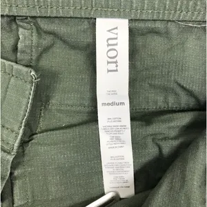VUORI Ripstop DuraTerra Pant Women M Army Green Outdoor Hiking Travel Light EUC thumbnail 11