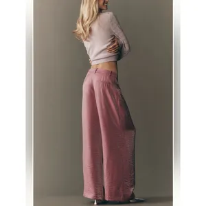 Anthropologie Maeve Shimmer Wide-Leg Trousers thumbnail 3